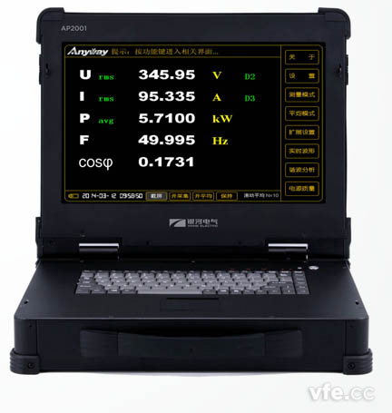 變頻電量傳遞測量裝置＿AP2001變頻功率標(biāo)準(zhǔn)表