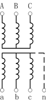 由Y聯(lián)結(jié)組成的三相不接地電壓互感器