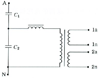 具有兩個(gè)二次繞組的單相互感器