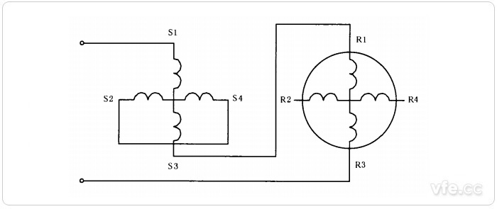 線(xiàn)性旋轉(zhuǎn)變壓器電氣原理圖