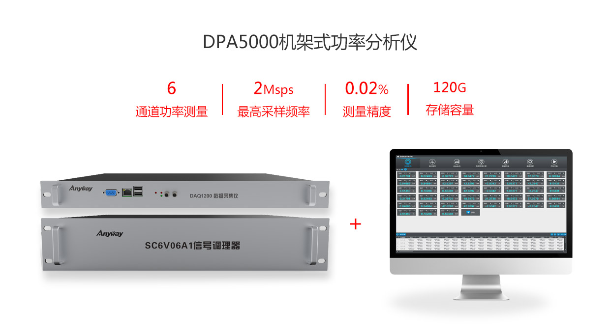 DPA5000機(jī)架式功率分析儀——產(chǎn)品特色